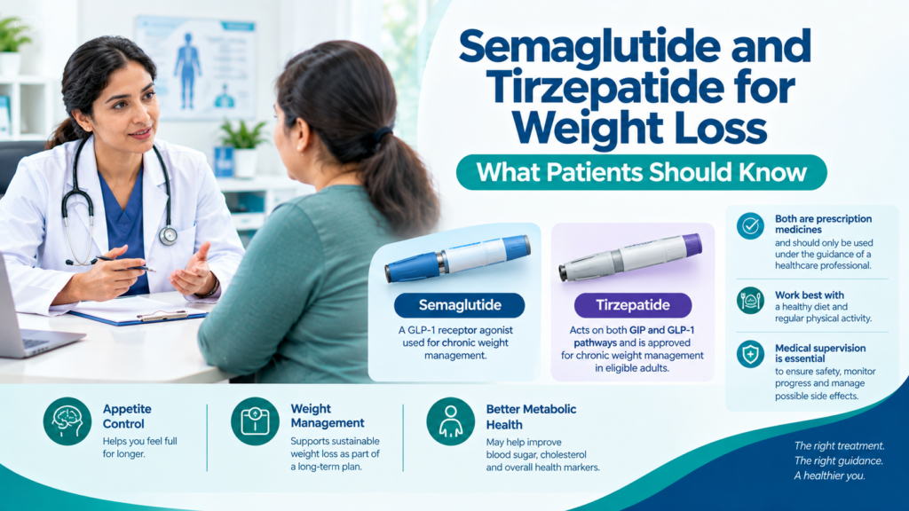 Semaglutide and Tirzepatide for Weight Loss What Patients Should Know